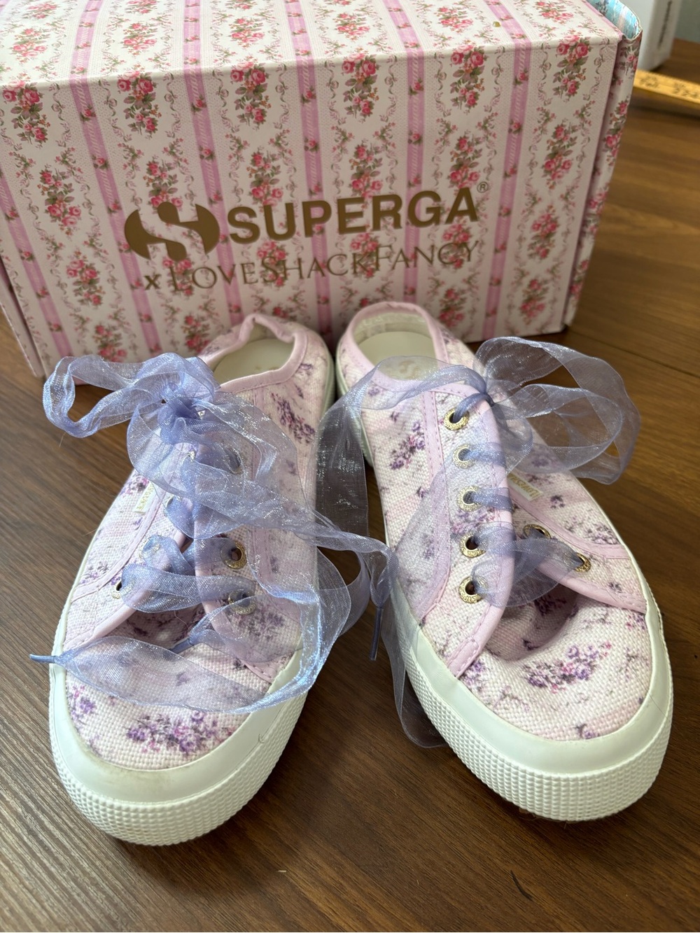 Superga x LoveShackFancy sneakers size 37 US 6.5